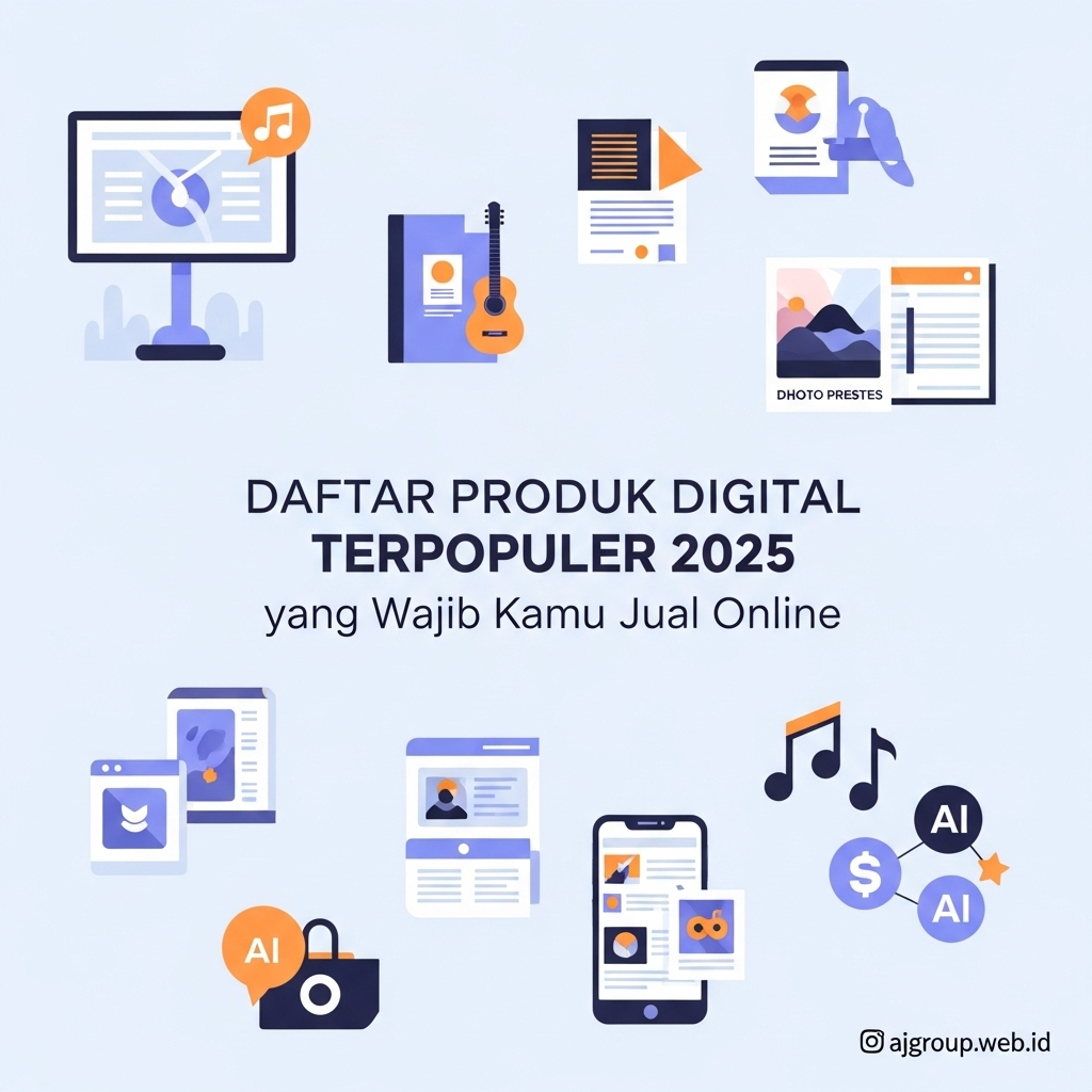 daftar produk digital terpopuler 2025 yang wajib kamu jual online
