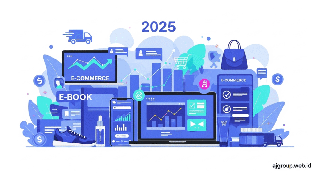 tren bisnis online 2025, peluang e commerce dan produk digital yang meledak di pasaran