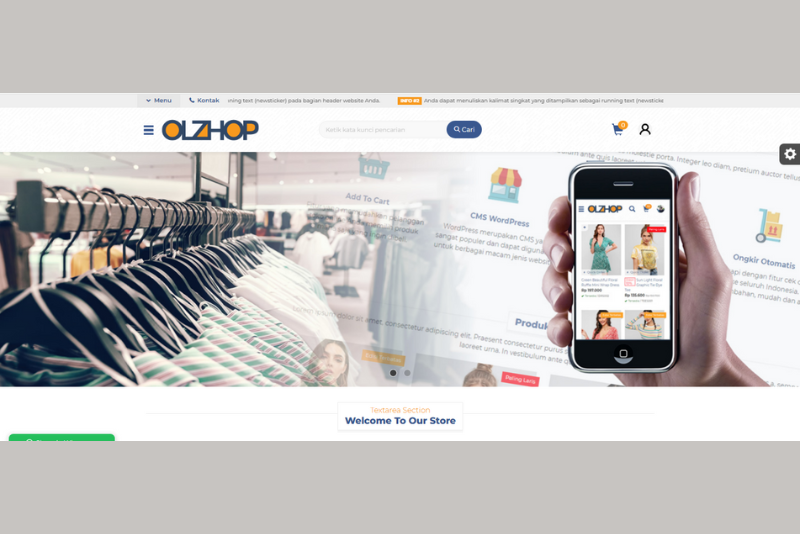 Website Olshop