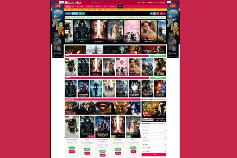 Website Movipro Film