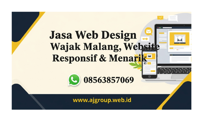 Jasa Web Design Wajak Malang, Website Responsif & Menarik