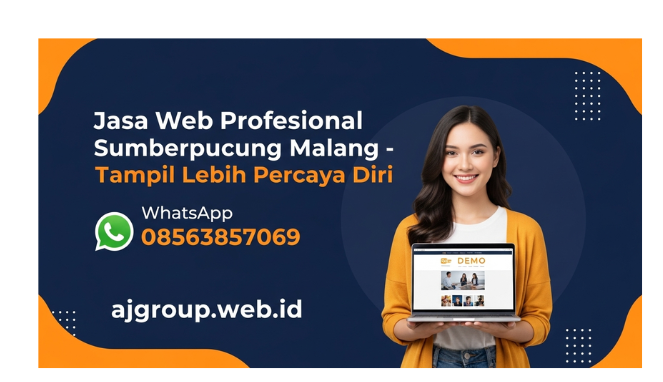 Jasa Web Profesional Sumberpucung Malang, Tampil Lebih Percaya Diri