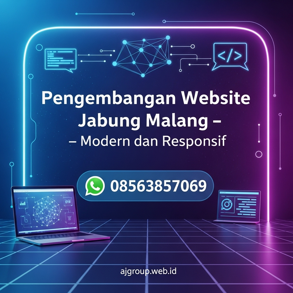 Pengembangan Website Jabung Malang – Modern dan Responsif