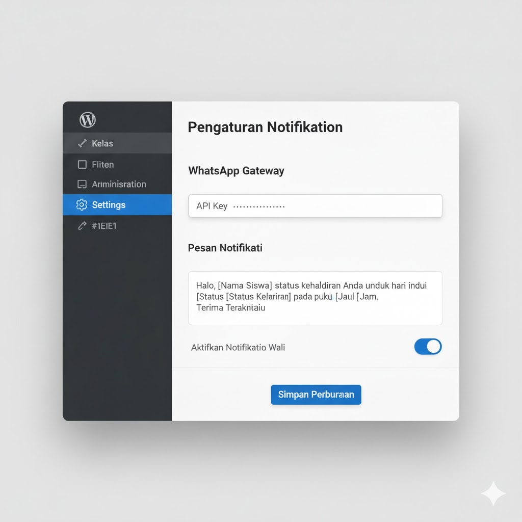 Pengaturan Notifikasi WhatsApp