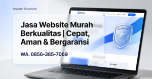 Jasa Website Murah Berkualitas | Cepat, Aman & Bergaransi