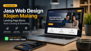 Jasa Web Design Klojen Malang Premium Landing Page Bisnis Auto Closing & Branding